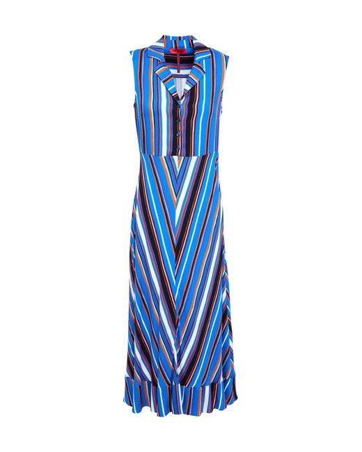 MAX&Co. Blue Shirt Dresses