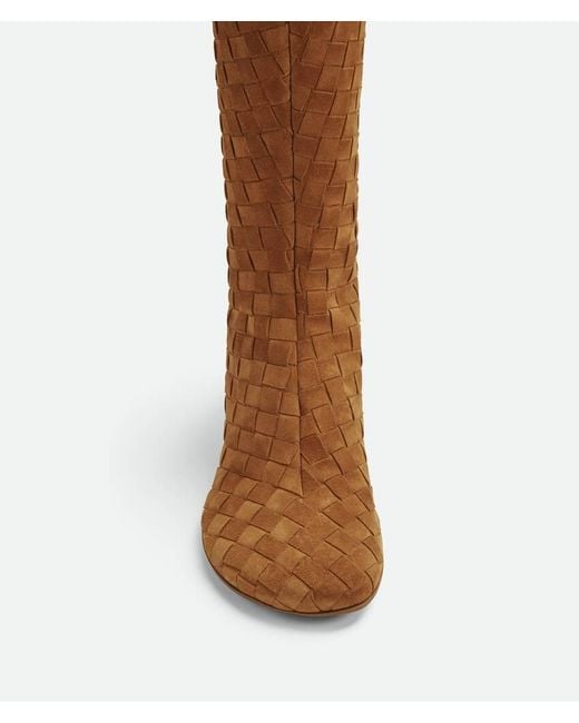 Bottega Veneta Brown Atomic Boot