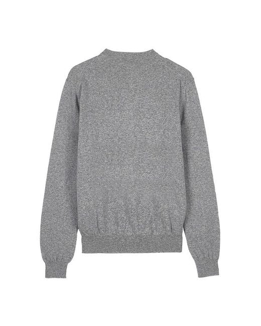 Comme des Garçons Gray Long-Sleeve Cardigan for men