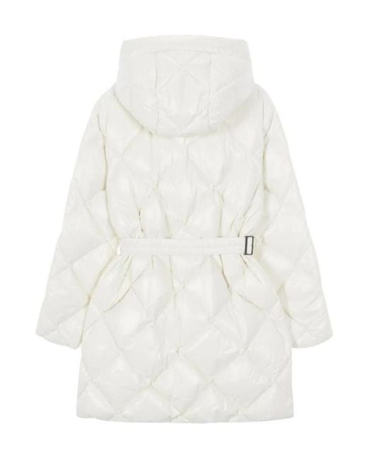 Duvetica White Long Sleeve Down Jacket