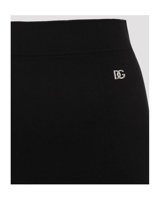 Dolce & Gabbana Black Mini Skirt