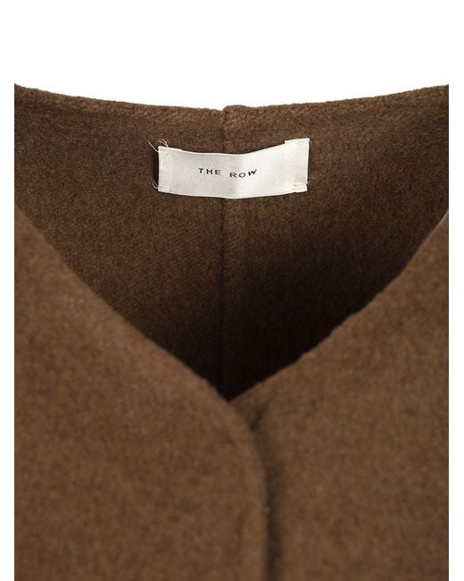The Row Brown Tiberus Coat