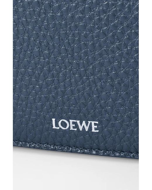 Loewe Blue Medium Pebble Messenger Bag for men