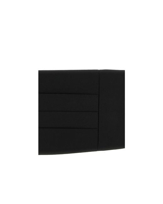 Pal Zileri White Pleated Tuxedo Belt for men