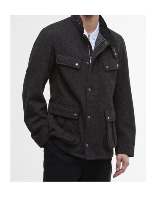Barbour Black Duke Jacket for men