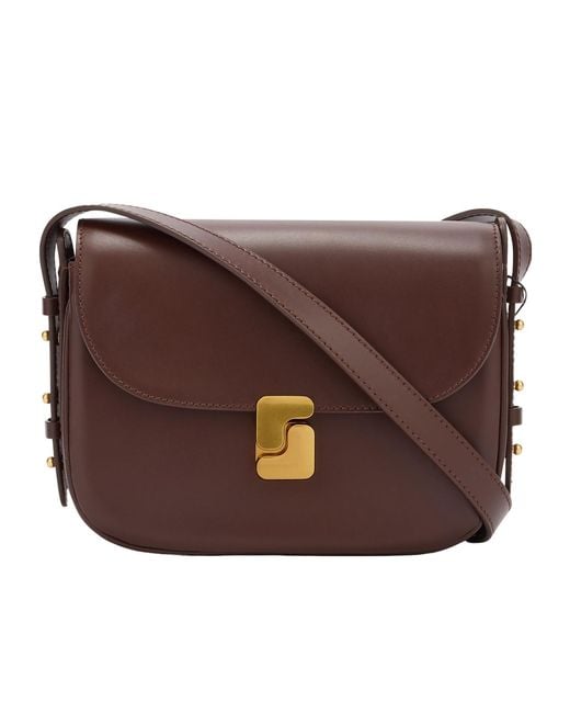 Soeur Brown Mini Shoulder Bag
