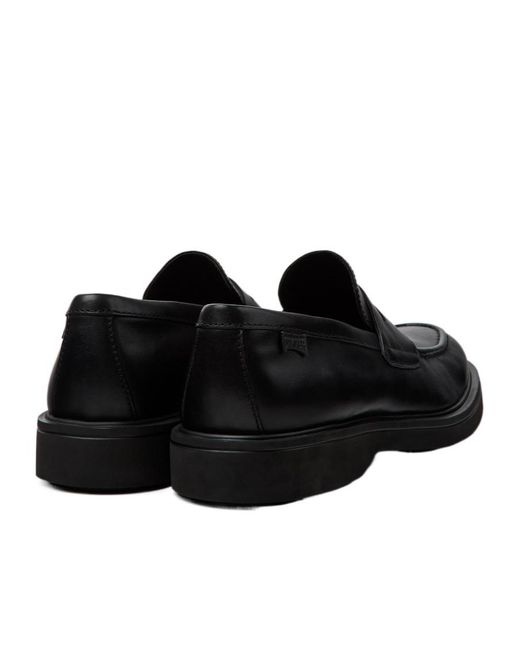 Camper Black Round-Toe Casual Shoes for men