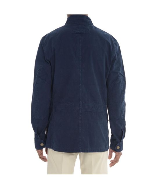 Barbour Blue Corbridge Jacket for men