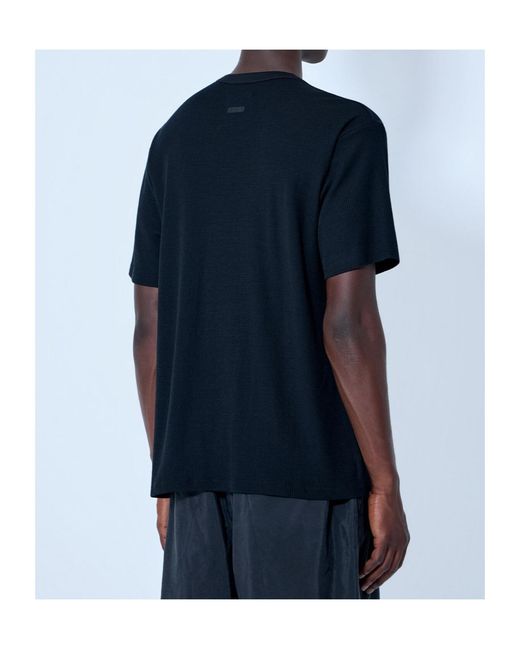 Ssstein Blue Oversized Short Sleeve T-Shirt for men