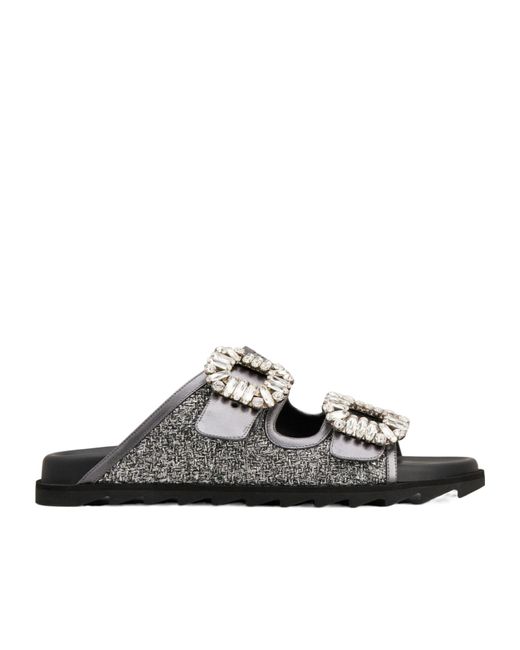 Roger Vivier Multicolor Slidy Viv' Mules