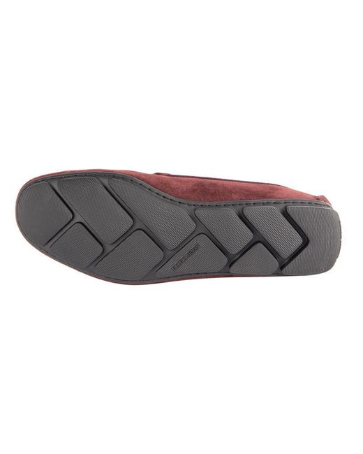 Giorgio Armani Red Tassel Business Casual Shoes for men