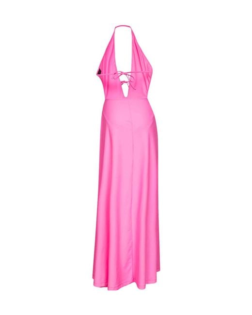 Balenciaga Pink Backless Dress