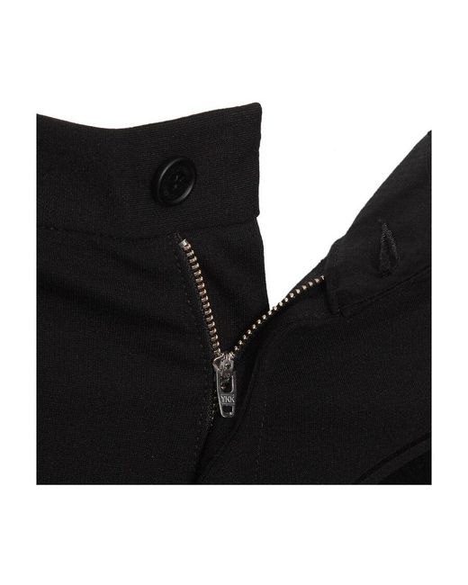 Moschino Black Logo Casual Pants for men