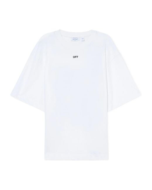 Off-White c/o Virgil Abloh White 3D Spray Arrow Skate T-Shirt for men