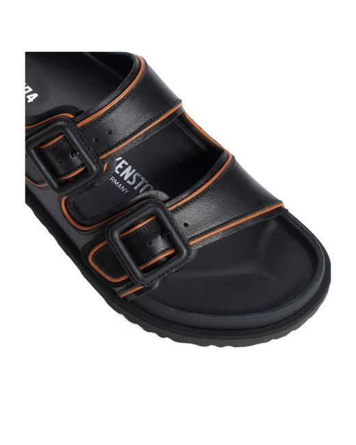 Birkenstock Black 1774 Arizona Leather for men