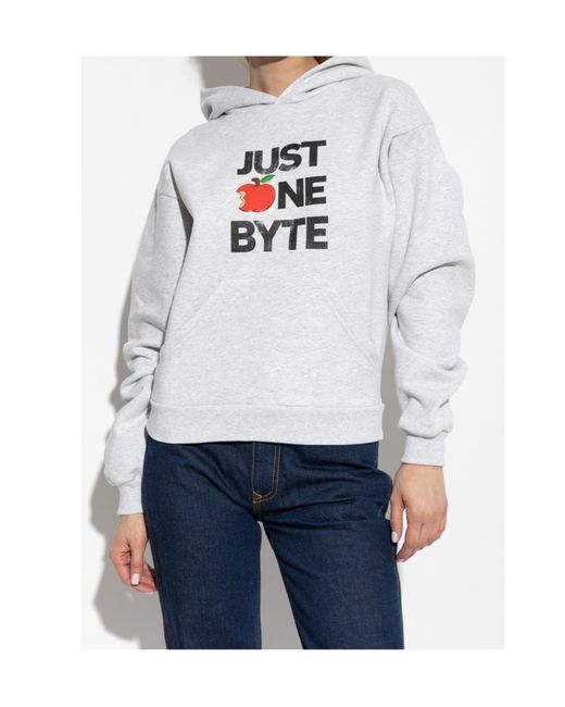 Coperni White Long Sleeve Sweatshirt