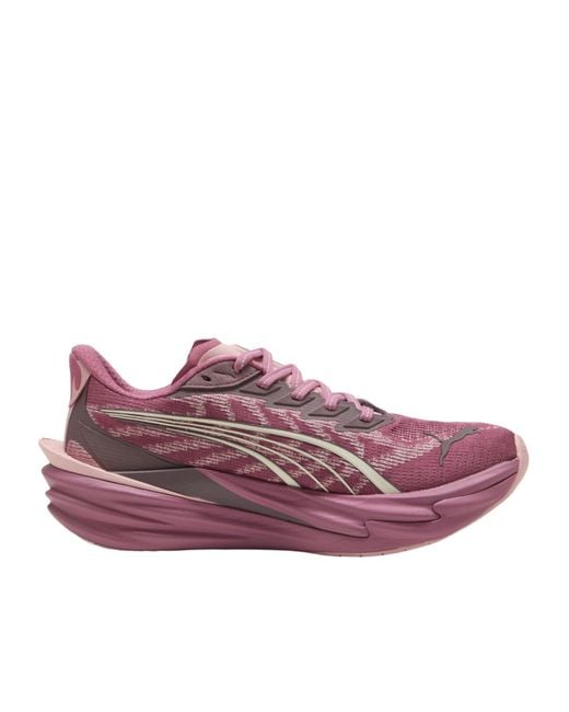 PUMA Purple Lightweight Cushioning Running Shoes