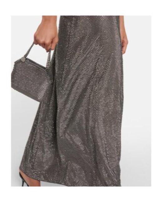 Stella McCartney Multicolor Asymmetric Embellished Maxi Dress