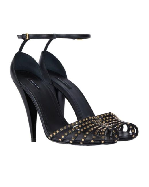 Givenchy Blue Cage Heeled Sandals