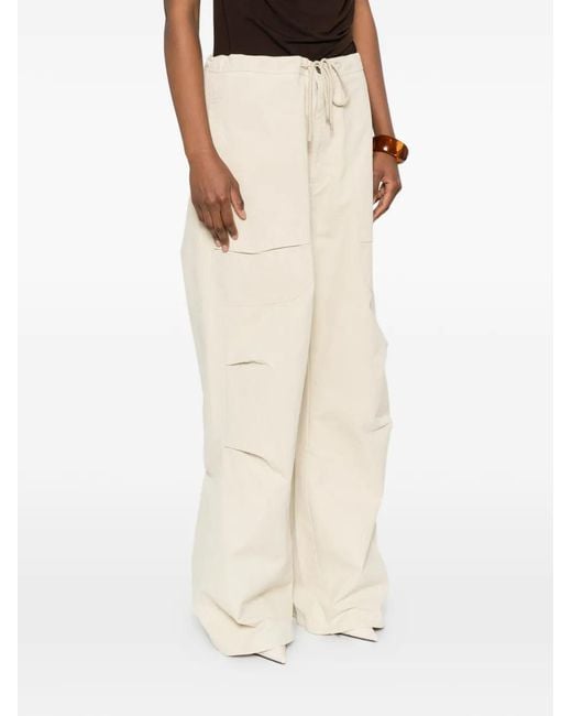 Entire studios White Barren Straight Leg Cargo Pants for men