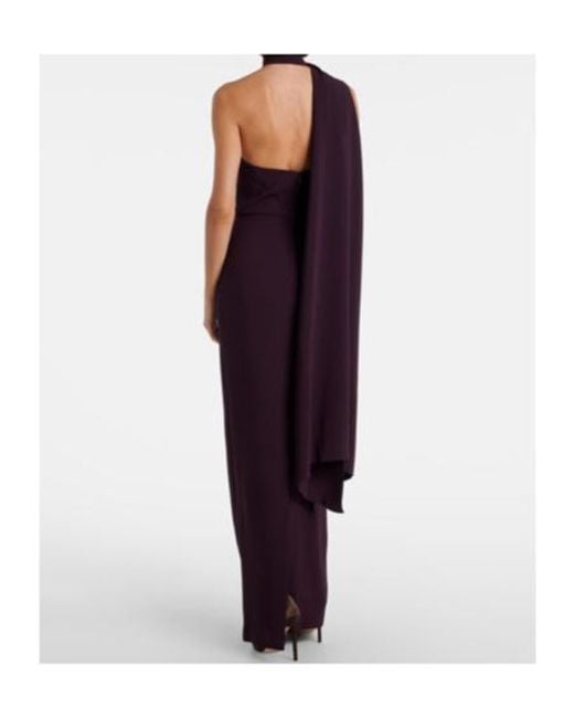 Solace London Purple Demi Gown