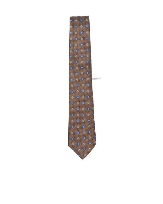 Canali White Pointed Tie for men