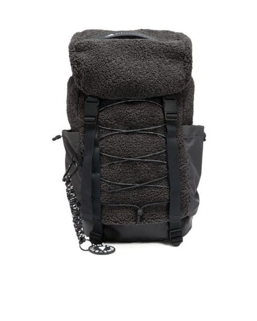 Adidas By Stella McCartney Black Fleece Logo Backpack