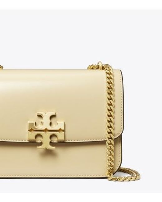 Tory Burch Natural Bags Eleanor Logo Plaque Small Shoulder Bag