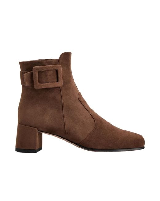 Roger Vivier Brown Très Vivier Boots