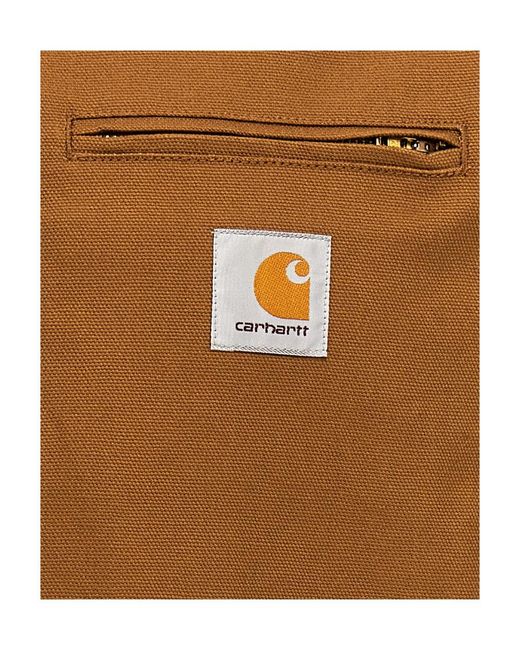 Carhartt Brown Long-Sleeved Casual Jacket for men