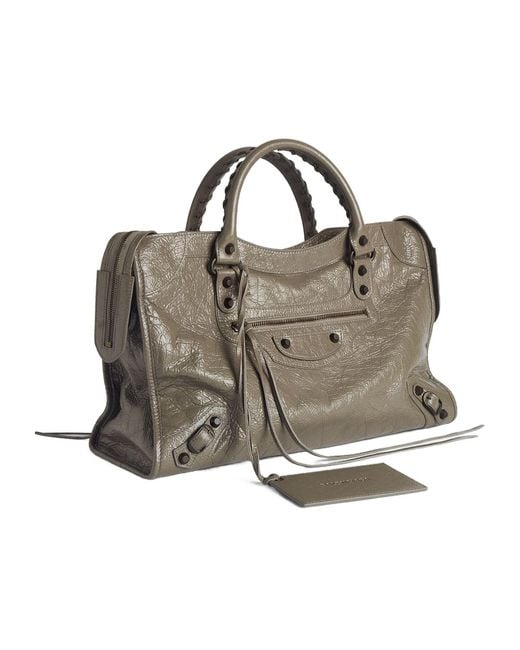 Balenciaga Metallic Le City Bag Medium