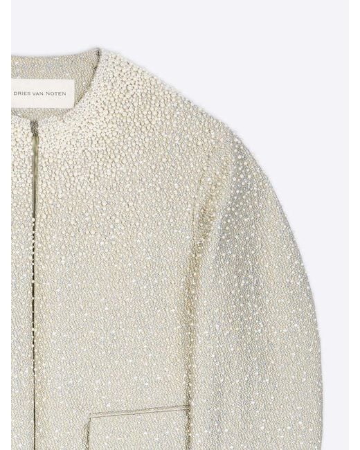 Dries Van Noten Multicolor Long-Sleeved Casual Jacket