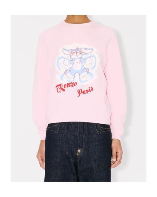 KENZO Pink Winter Holidays' Sweatshirt