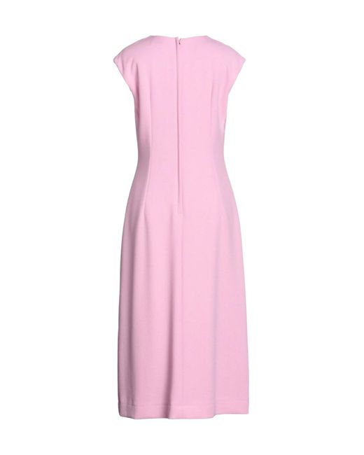 Dolce & Gabbana Pink Sleeveless Solid Color Dress