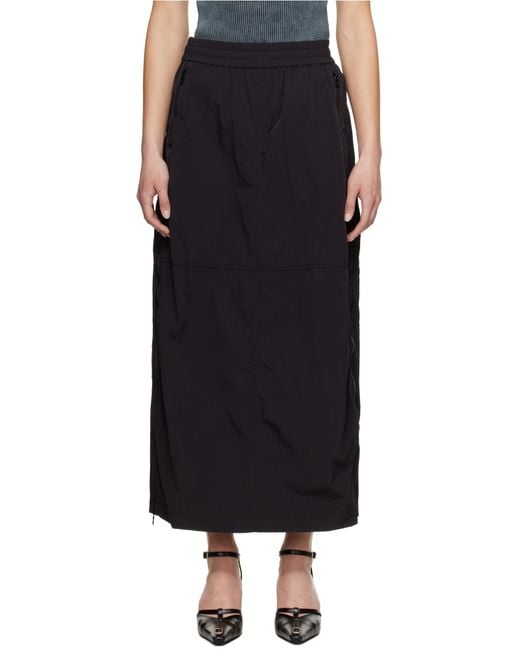 DIESEL Black O-Hazel-Q3 Maxi Skirt