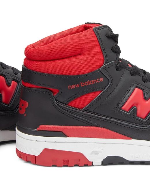 New Balance Red 650 High-Top Sneakers for men