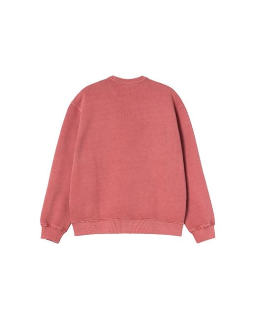 Carhartt Red Torion Sweatshirt for men
