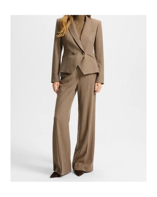 Veronica Beard Brown Rickie Cropped Dickey Jacket