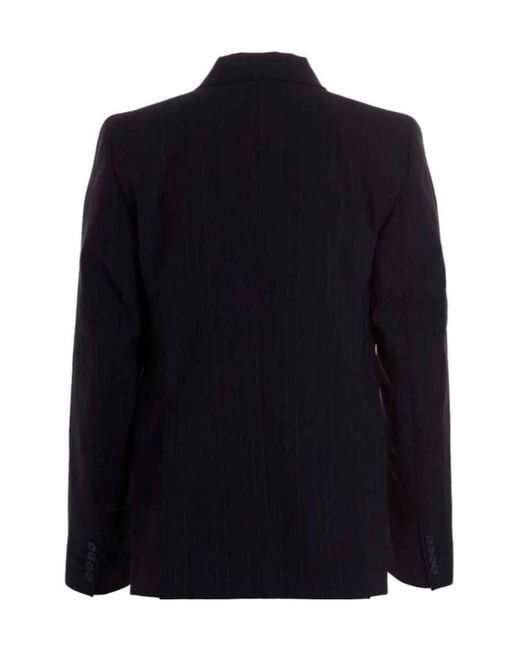 VTMNTS Blue Double Breasted Tailored Blazer for men