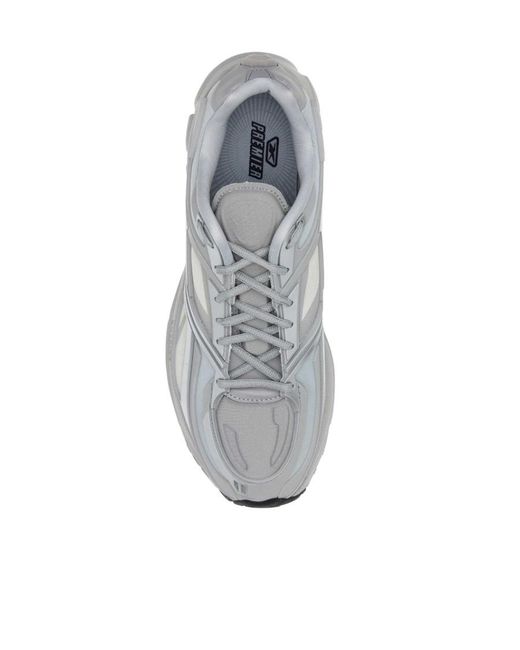 Reebok Gray Laced Sneakers for men