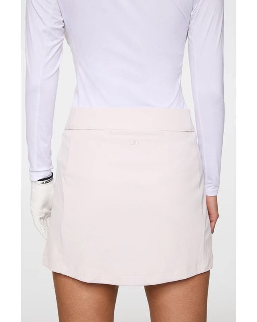 J.Lindeberg White A-Line Skirt