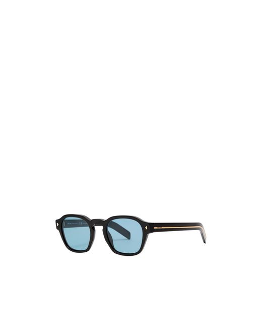 Prada White Rectangular Frame Sunglasses