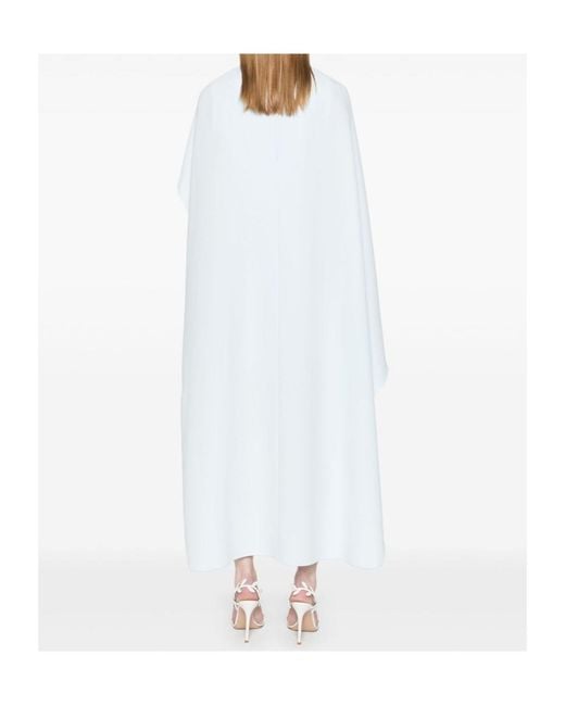 Roland Mouret White Cady Midi Dress
