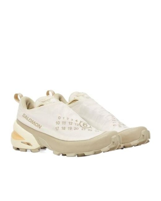 MM6 MAISON MARGIELA X SALOMON White X Salomon Cross Dust Sneakers