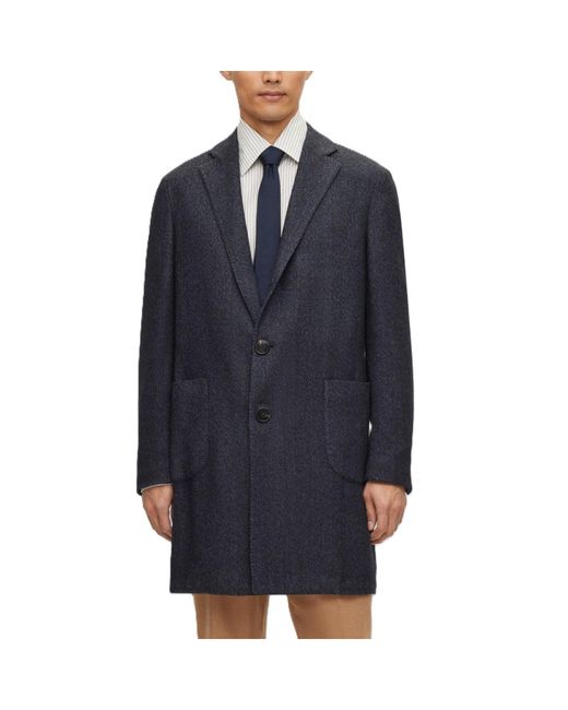 Boss Blue Casual Minimalist Blazer for men