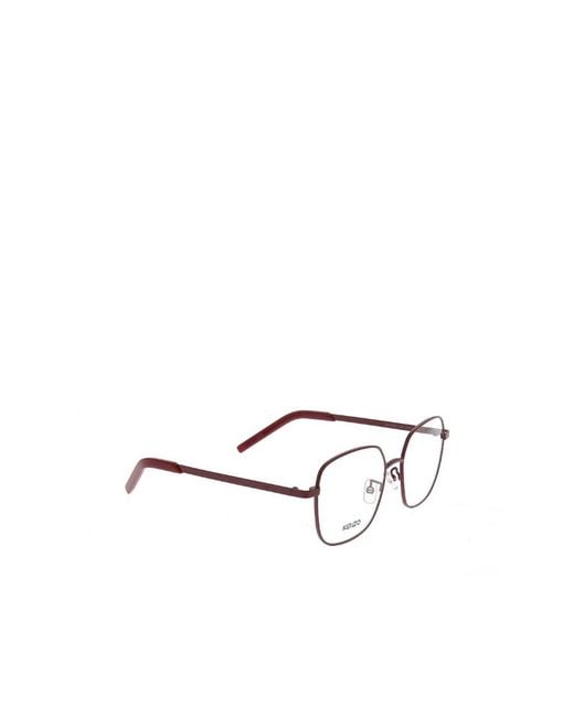 KENZO White Logo Flat Mirror for men