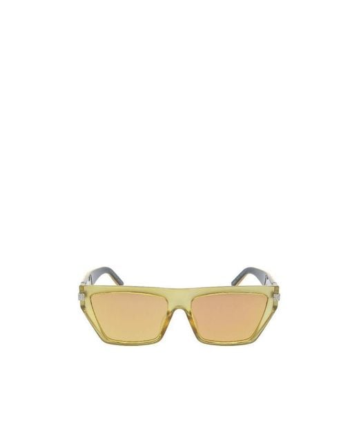 Givenchy Metallic Eyewear Rectangle Frame Sunglasses