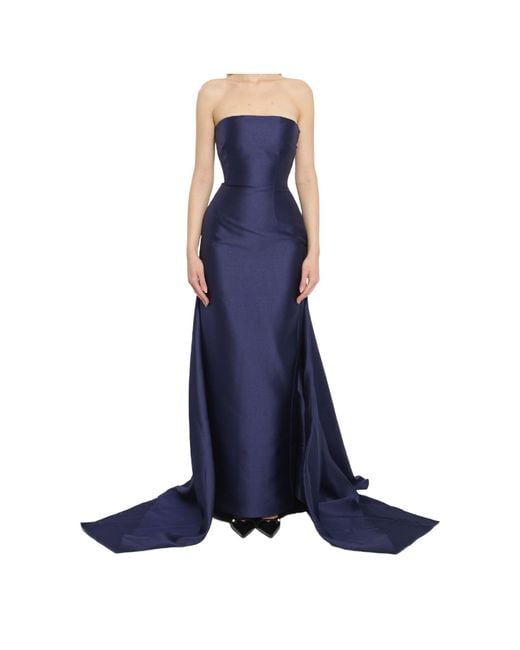 Solace London Blue London Imani Maxi Dress