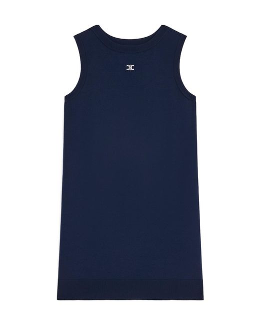 Céline Blue Mini Dress