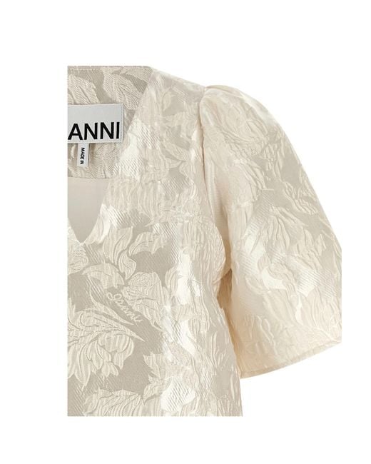 Ganni Natural Suit